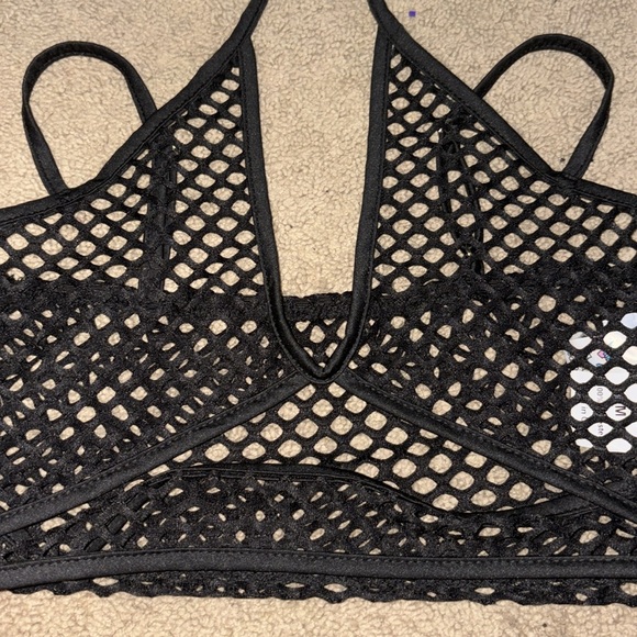 Fishnet Rave Top - Picture 2 of 2